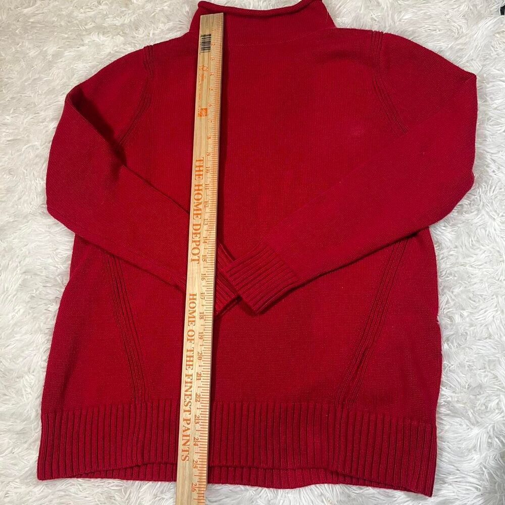 Karen-scott Women's‎ Red Turtle Neck - Picture 3 of 4